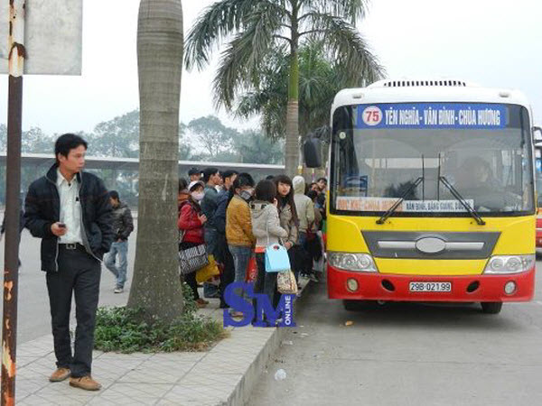 ĐI DU LỊCH CHÙA HƯƠNG BẰNG XE BUS