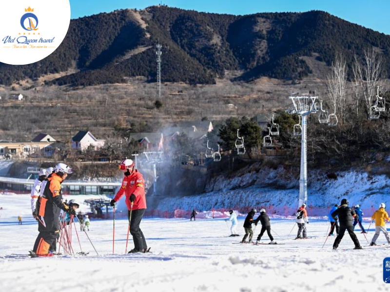 Hình ảnh của THẠCH GIA TRANG –  BẮC KINH THIÊN TÂN –TRƯỢT TUYẾT