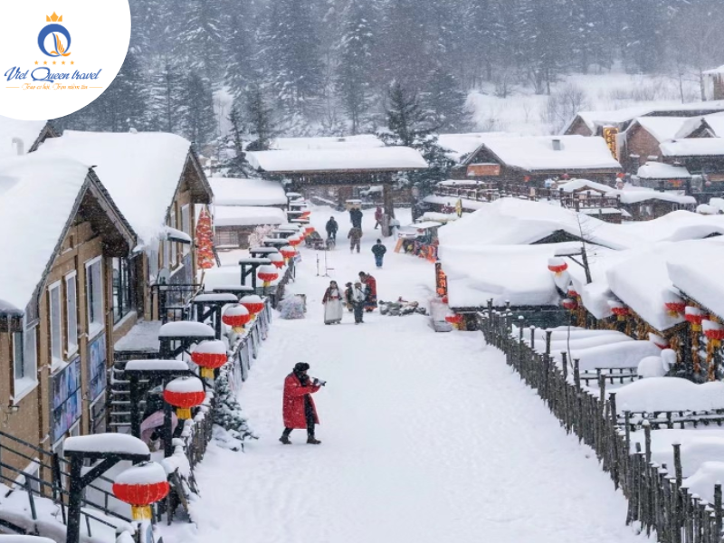 HÀ NỘI - CÁP NHĨ TÂN – LÀNG TUYẾT HƯƠNG – TRƯỢT TUYẾT YABULI